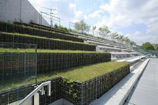 緑化擁壁・基盤・土留・階段